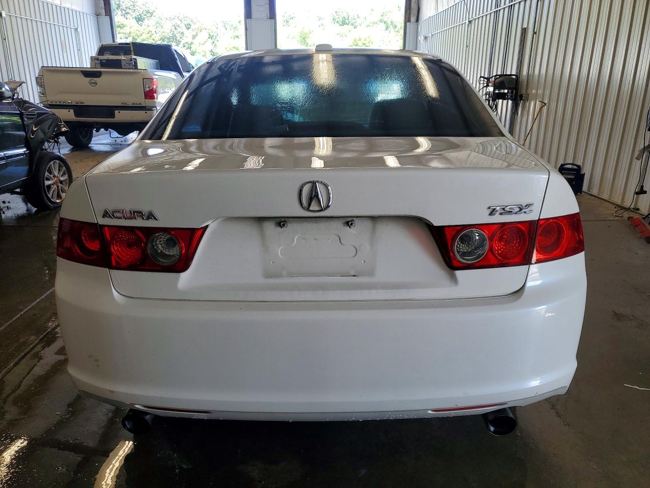 2006 Acura Tsx Белый vin: JH4CL96876C036134