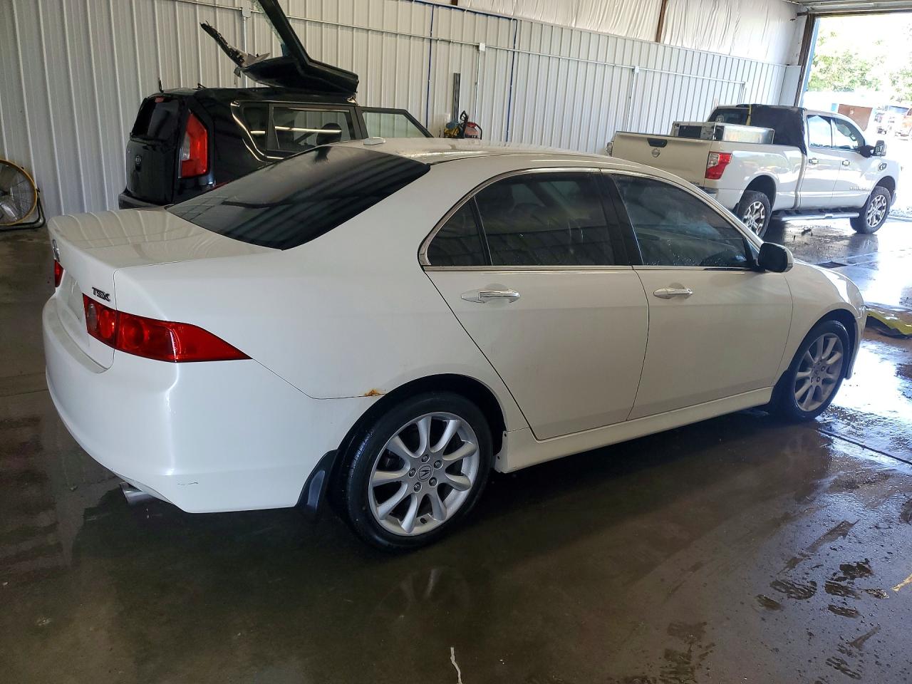 2006 Acura Tsx Белый vin: JH4CL96876C036134