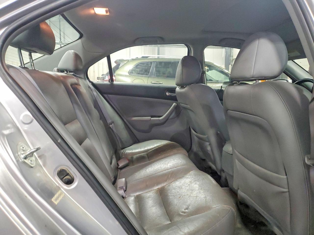 2007 Acura Tsx Silver vin: JH4CL96877C008173