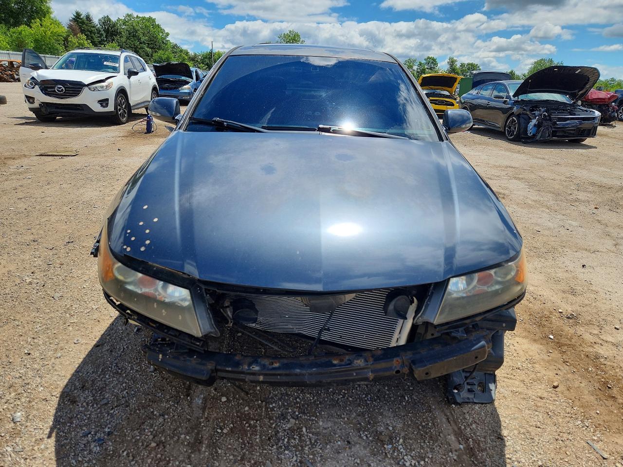 2007 Acura Tsx Charcoal vin: JH4CL96877C008979