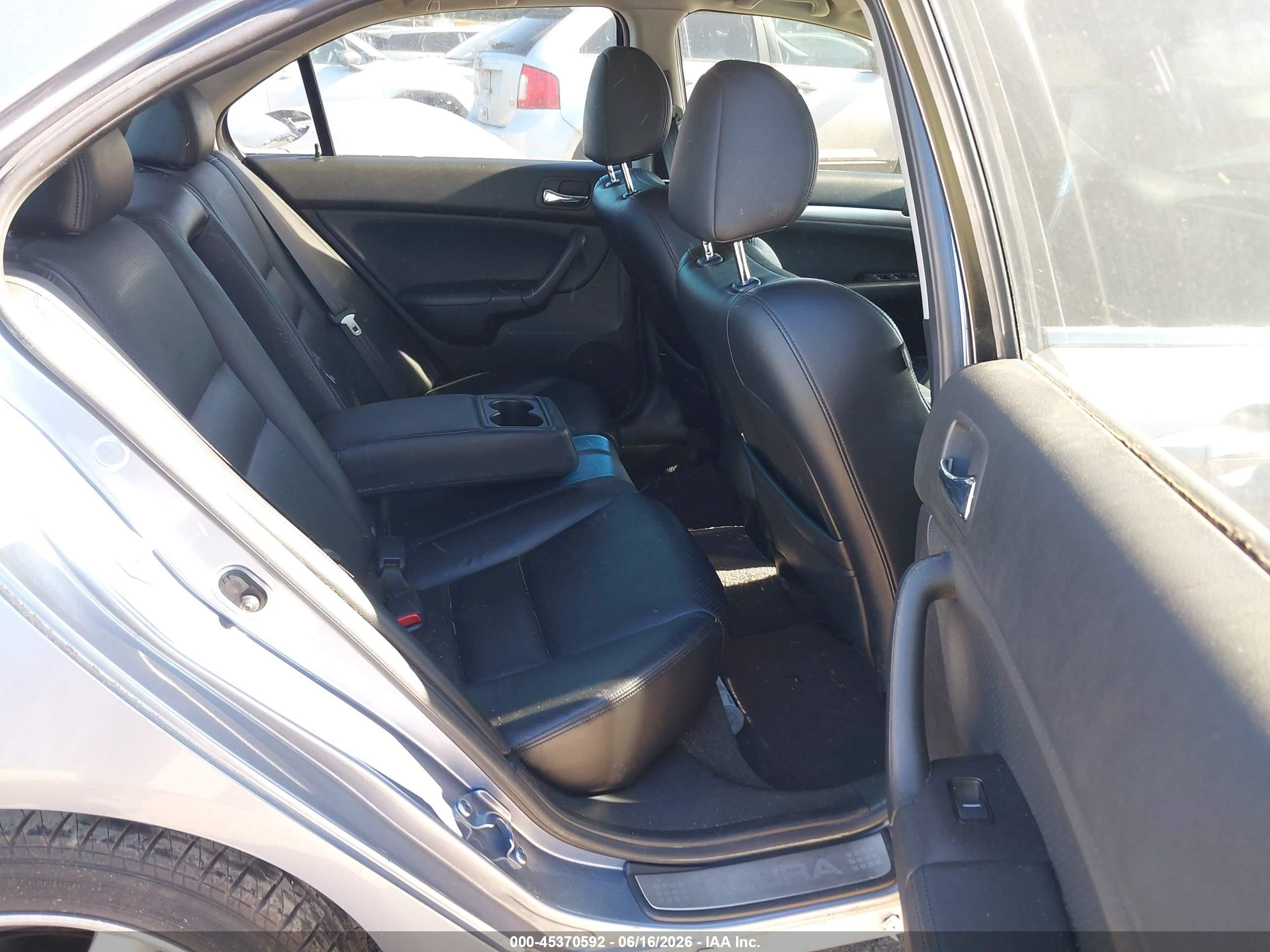 2007 Acura Tsx Silver vin: JH4CL96877C017018