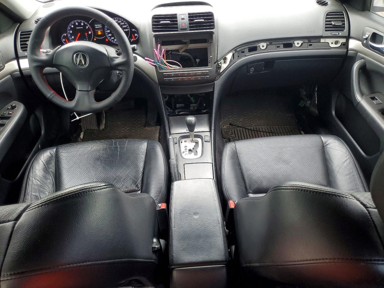 2007 Acura Tsx Silver vin: JH4CL96877C800226