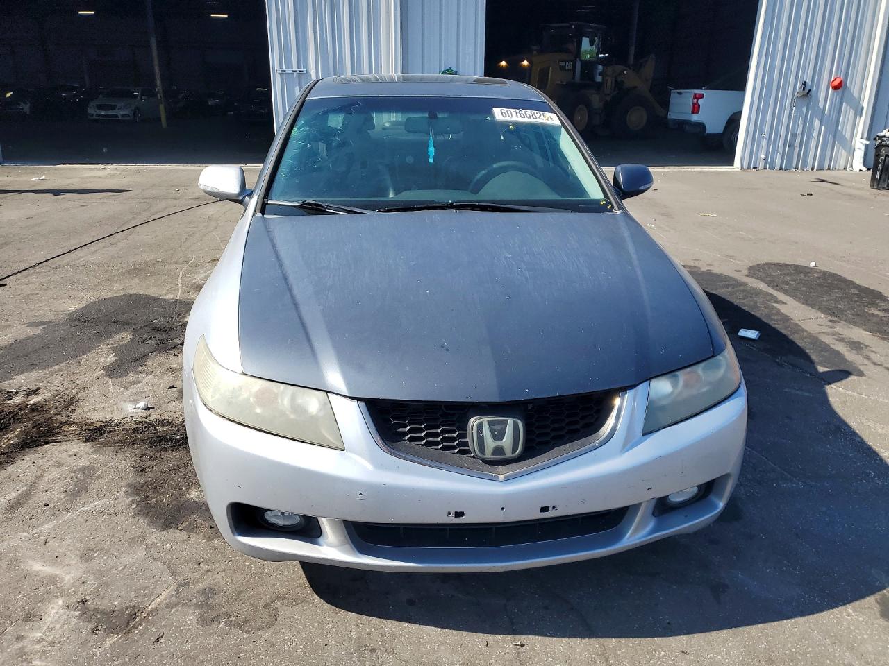 2008 Acura Tsx Gray vin: JH4CL96878C005338