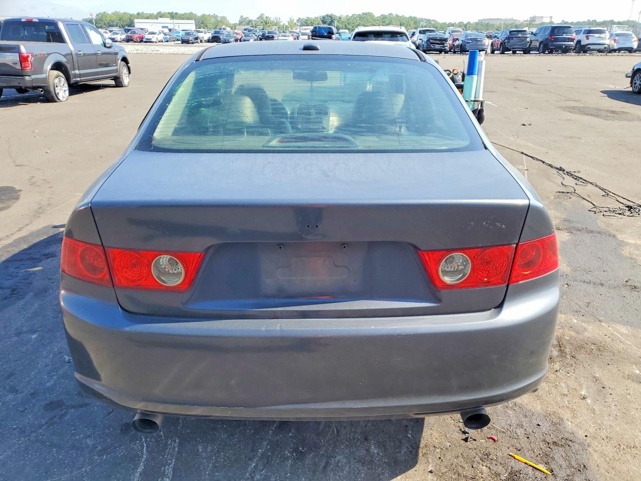 2008 Acura Tsx Gray vin: JH4CL96878C005338