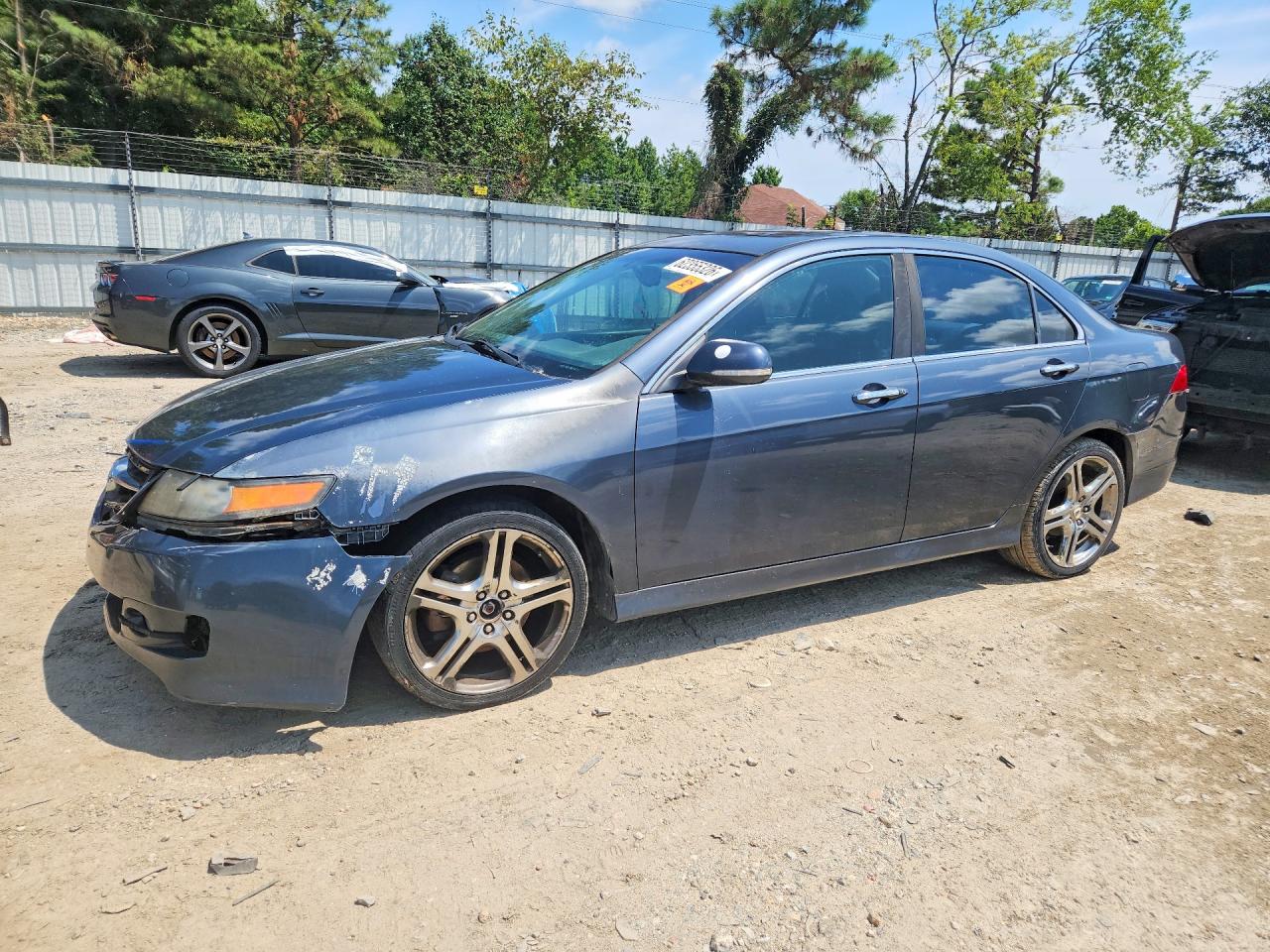 2008 Acura Tsx Gray vin: JH4CL96878C011219