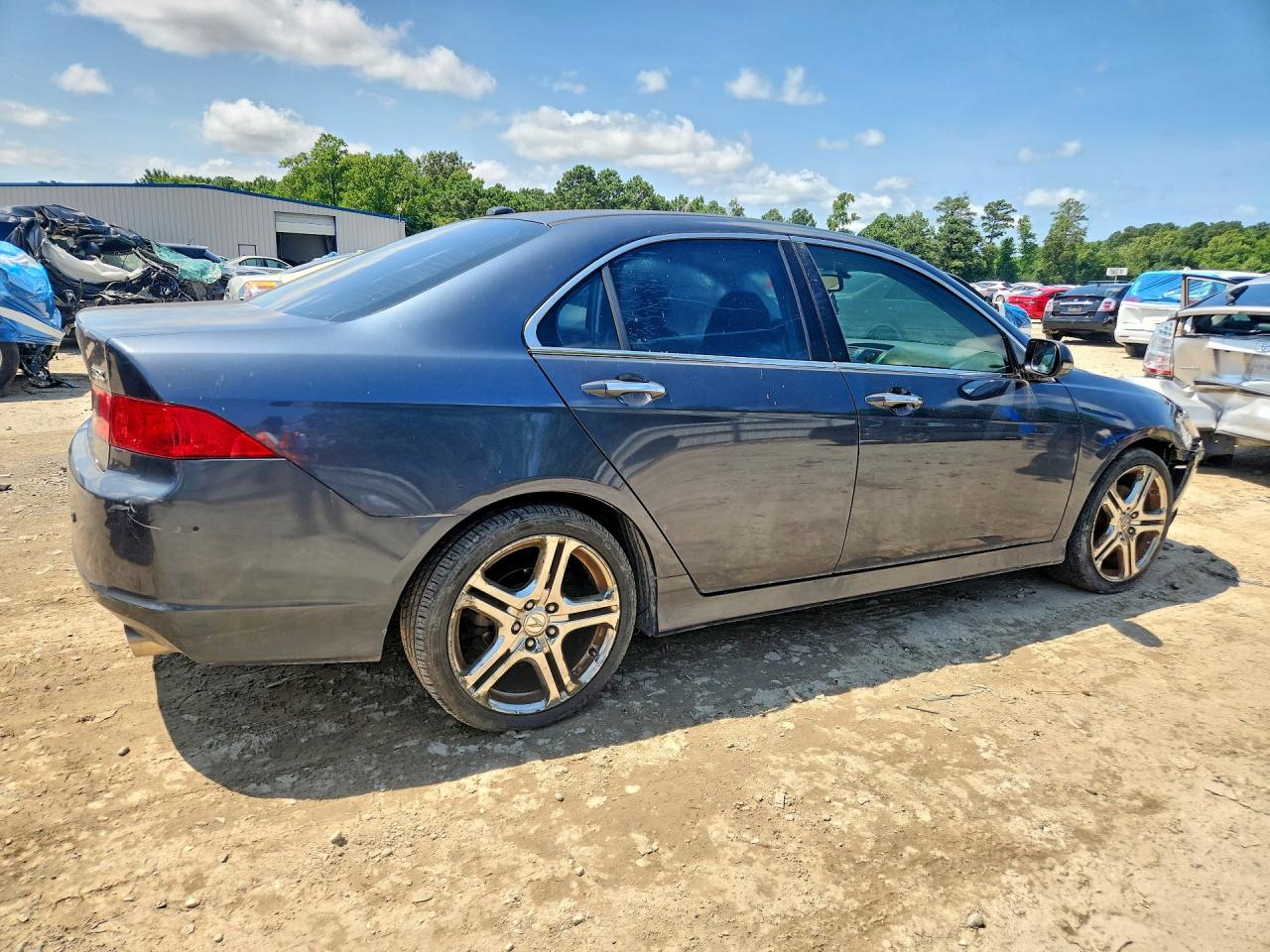 2008 Acura Tsx Gray vin: JH4CL96878C011219