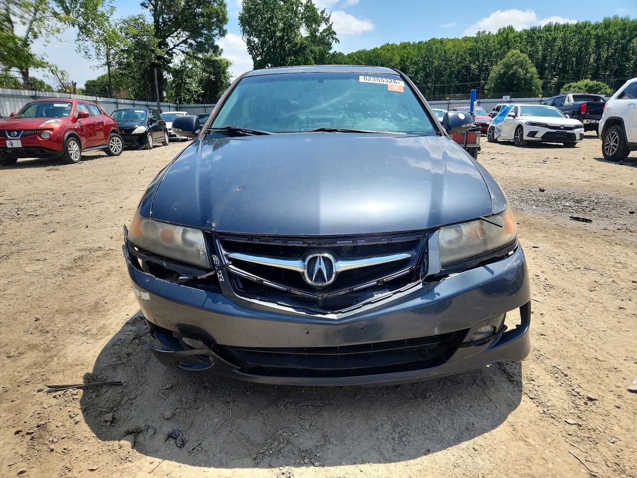 2008 Acura Tsx Gray vin: JH4CL96878C011219