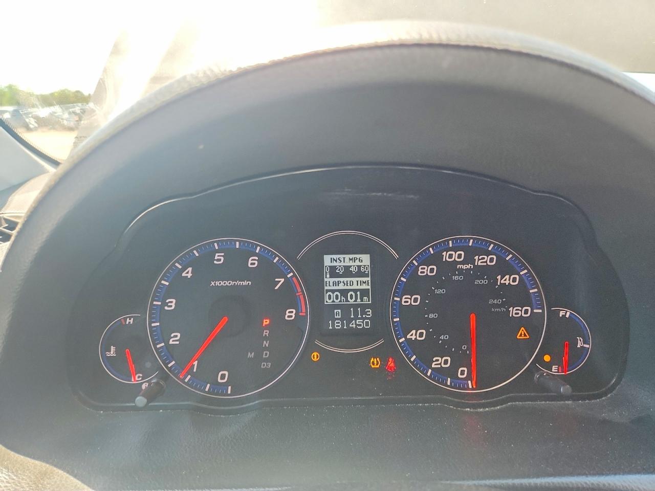 2008 Acura Tsx Black vin: JH4CL96878C012497