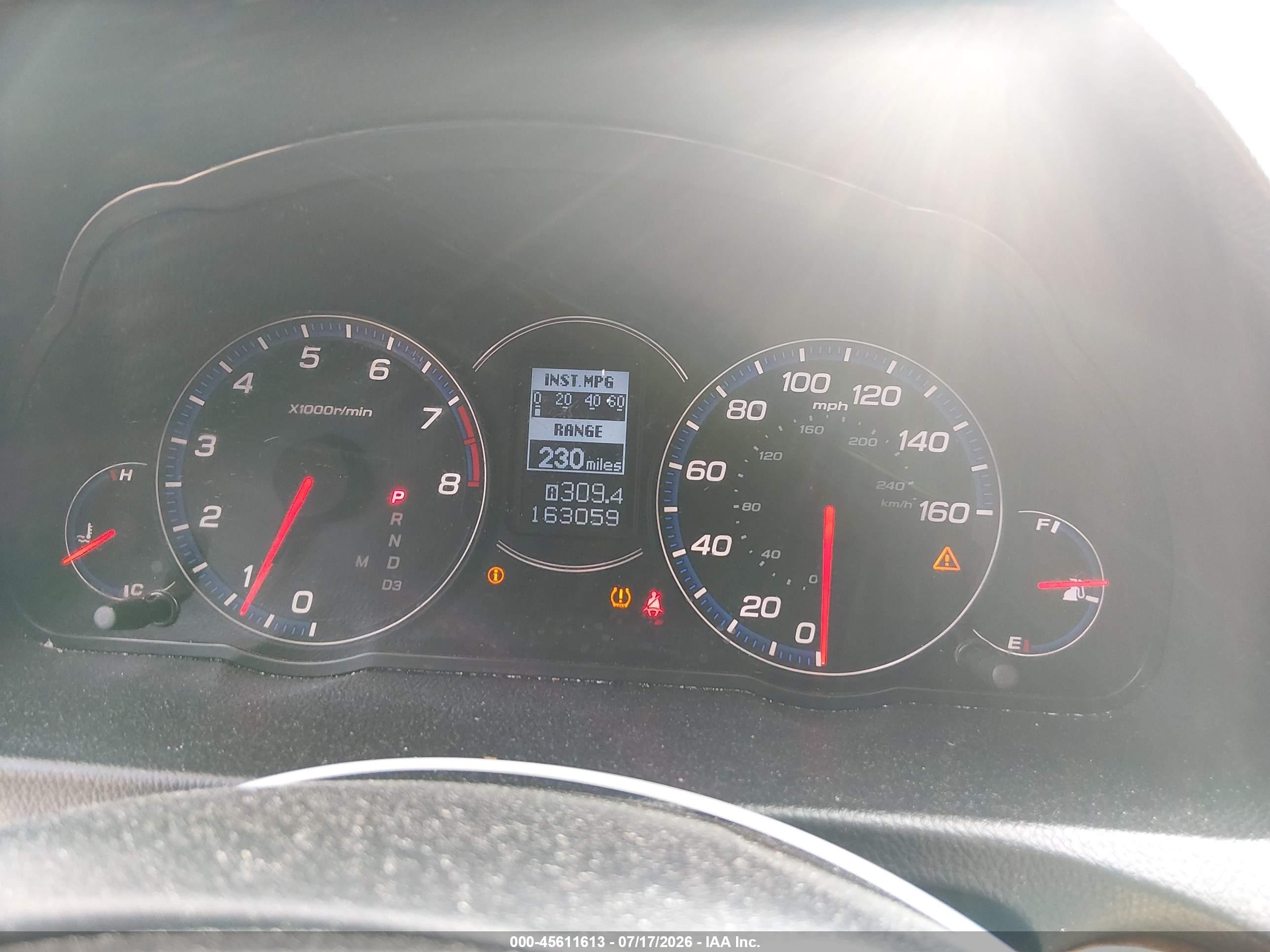 2008 Acura Tsx   Blue vin: JH4CL96878C017957