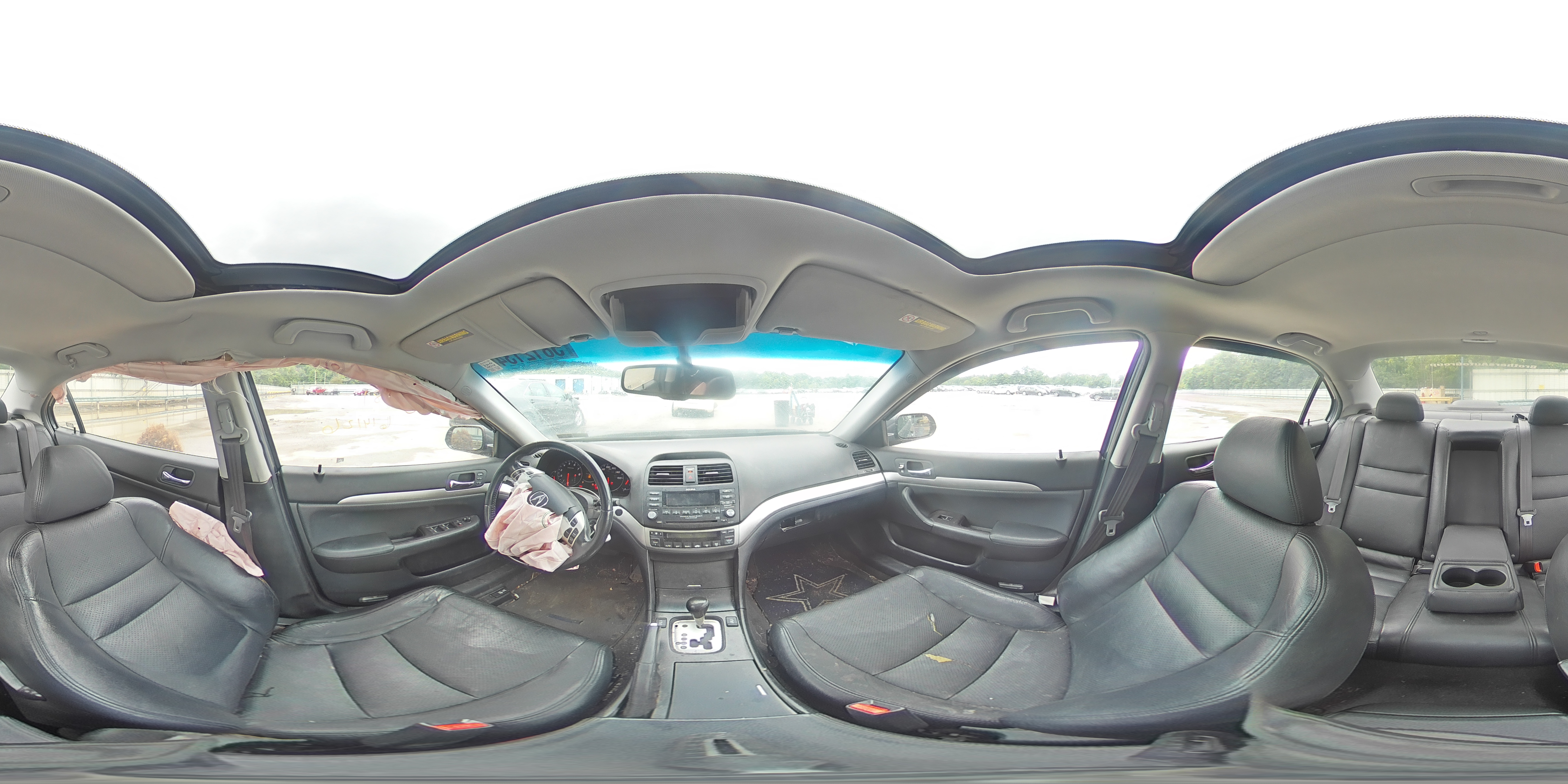 2008 Acura Tsx Blue vin: JH4CL96878C018185
