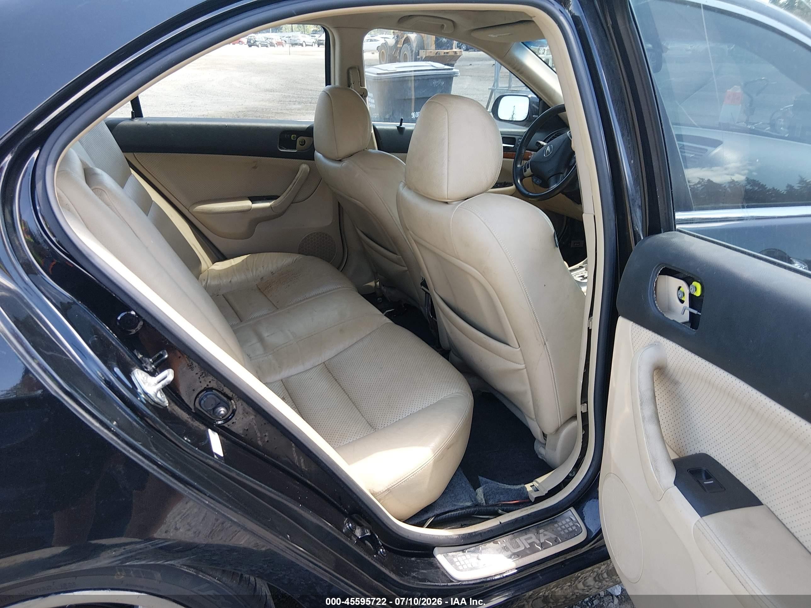 2008 Acura Tsx Black vin: JH4CL96878C019157