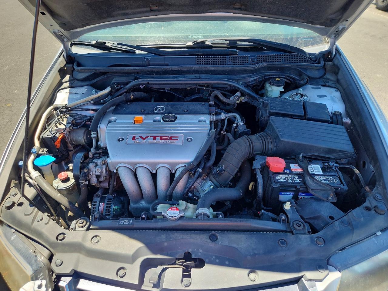 2004 Acura Tsx Silver vin: JH4CL96884C004774