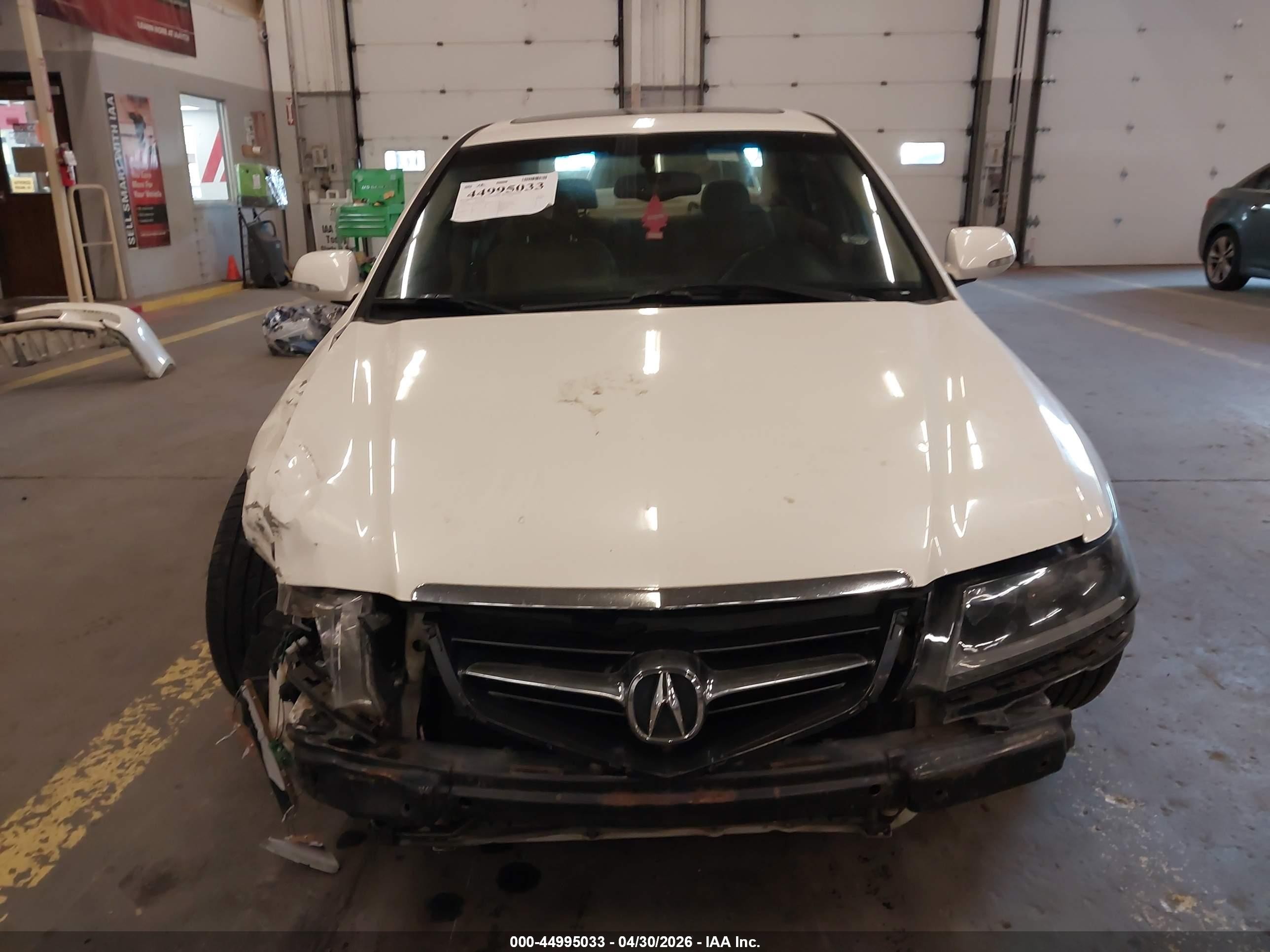 2004 Acura Tsx   White vin: JH4CL96884C035846