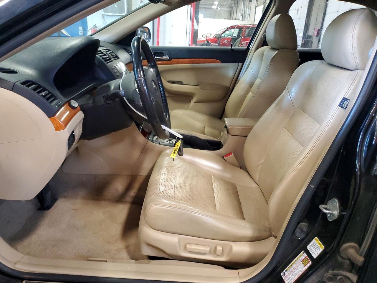2005 Acura Tsx Automatic Black vin: JH4CL96885C000712