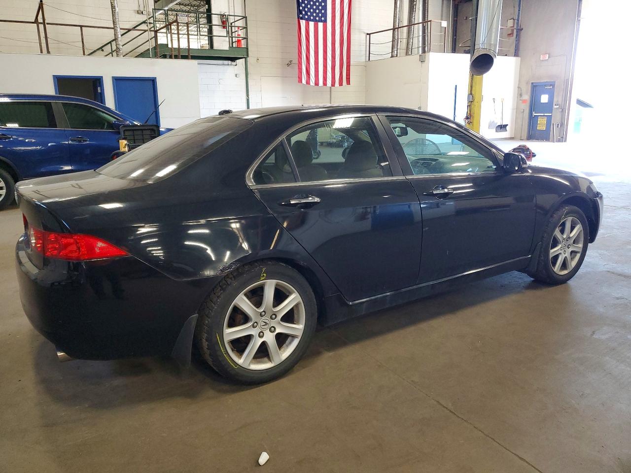 2005 Acura Tsx Automatic Black vin: JH4CL96885C000712