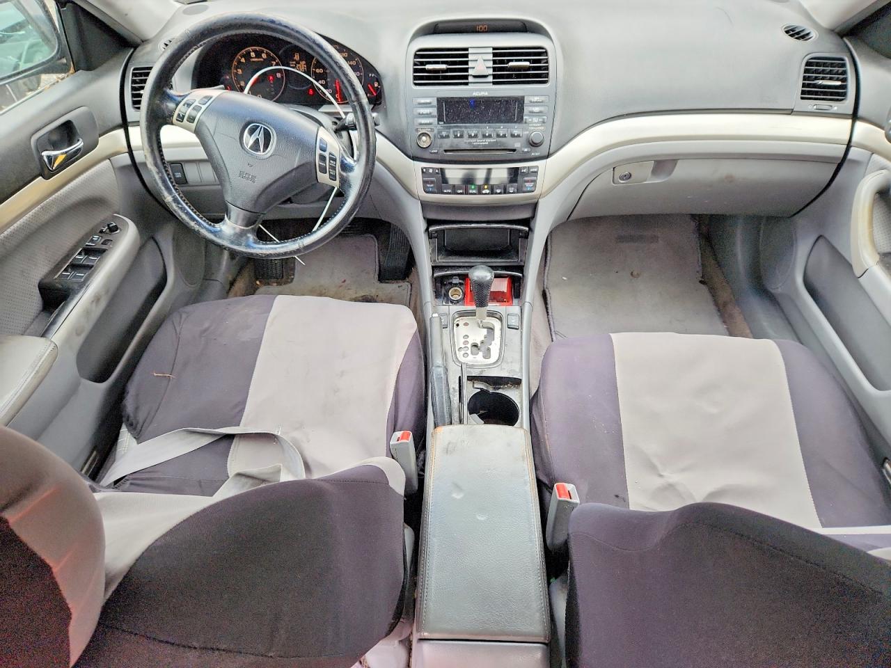 2005 Acura Tsx Gray vin: JH4CL96885C005117