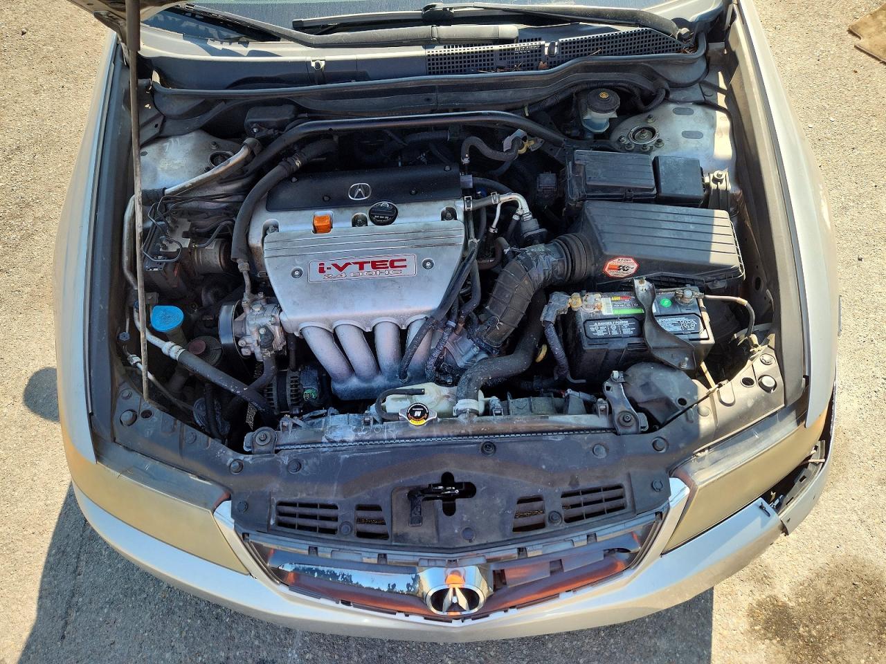 2006 Acura Tsx Silver vin: JH4CL96886C006494