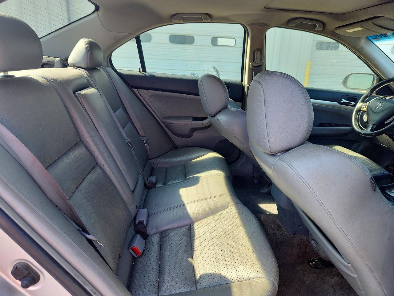 2006 Acura Tsx Silver vin: JH4CL96886C006494