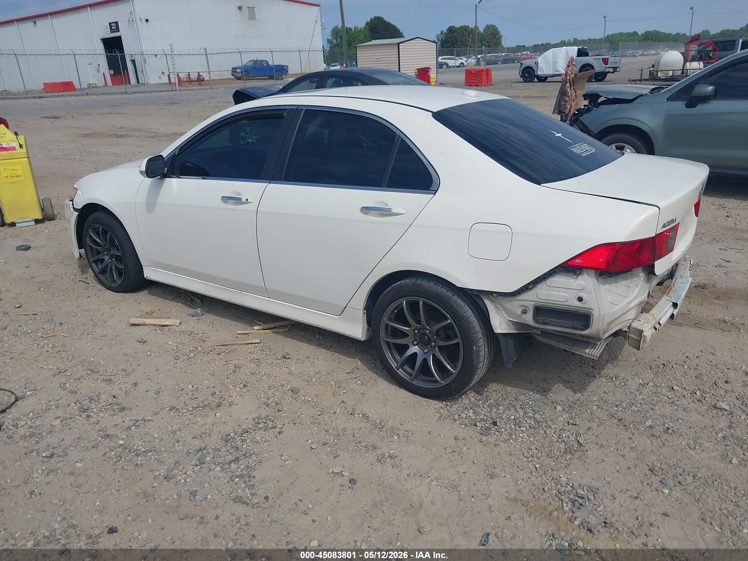 2006 Acura Tsx   White vin: JH4CL96886C032190