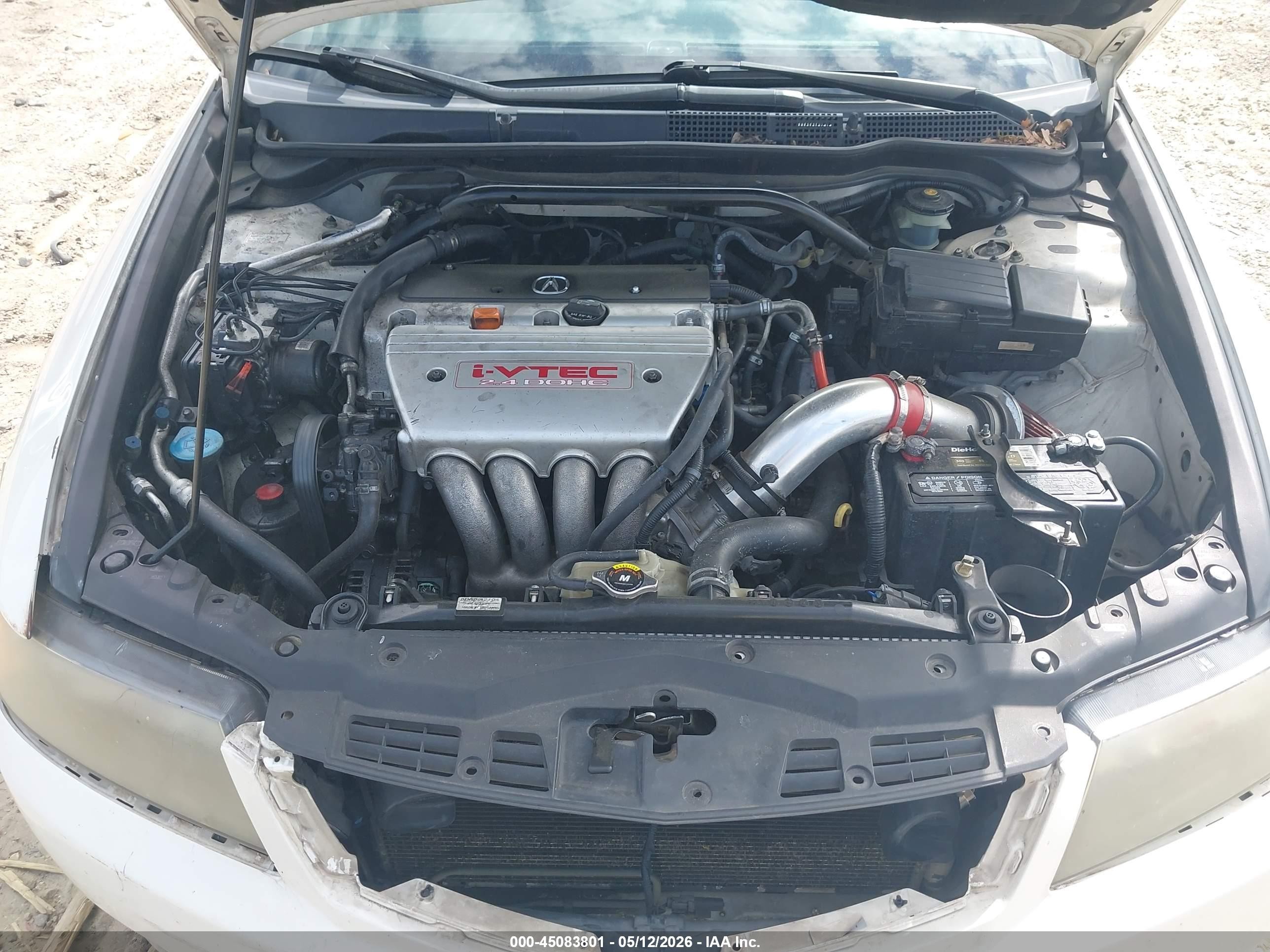 2006 Acura Tsx   White vin: JH4CL96886C032190