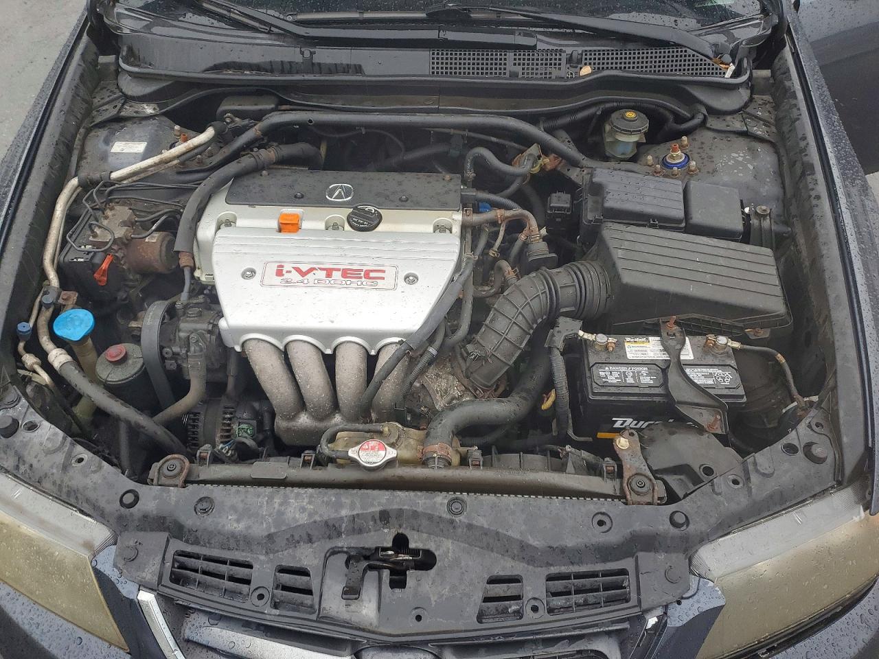 2007 Acura Tsx Gray vin: JH4CL96887C002429