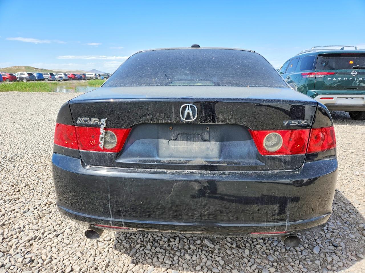 2007 Acura Tsx Черный vin: JH4CL96887C008263
