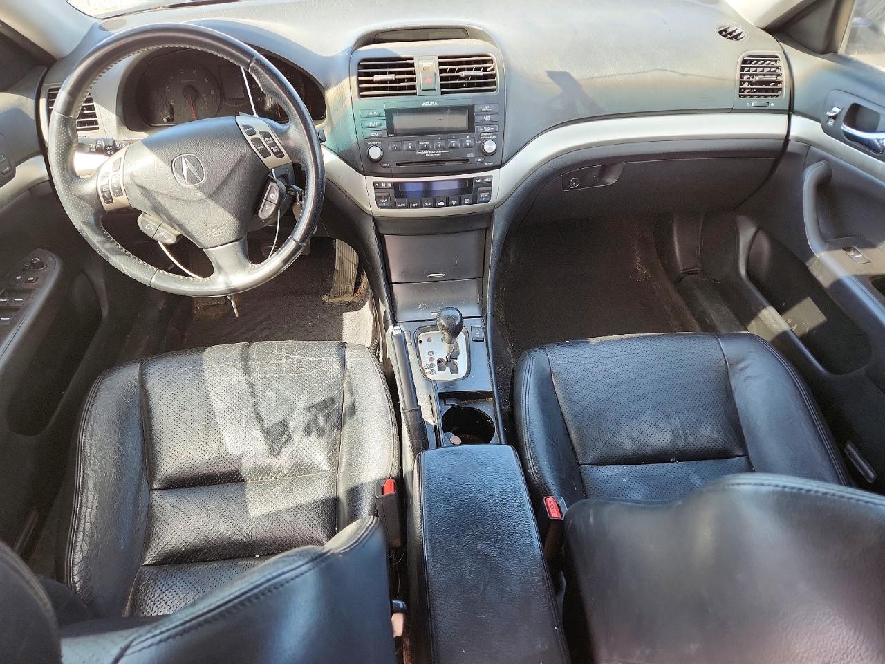 2007 Acura Tsx Черный vin: JH4CL96887C008263