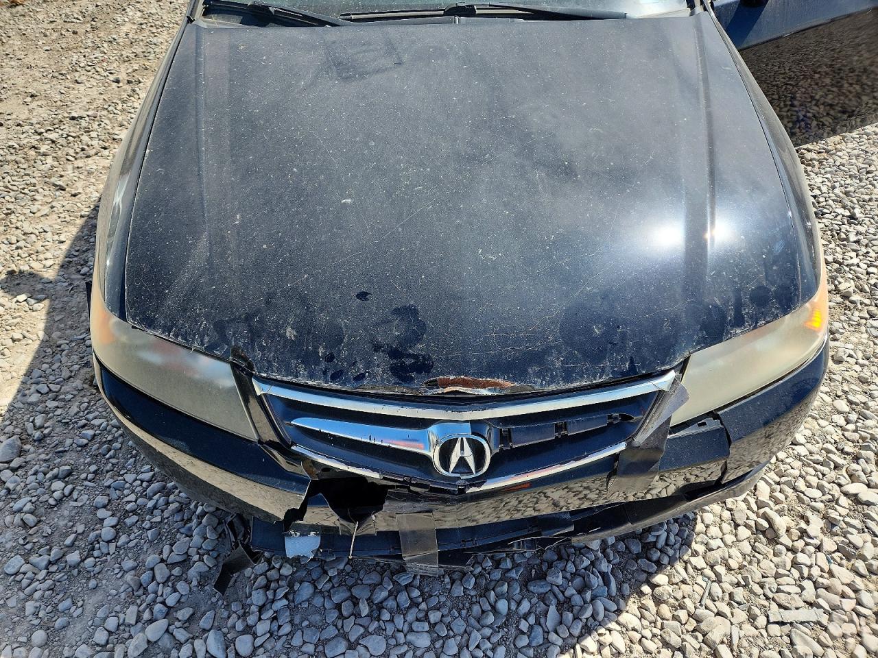 2007 Acura Tsx Черный vin: JH4CL96887C008263