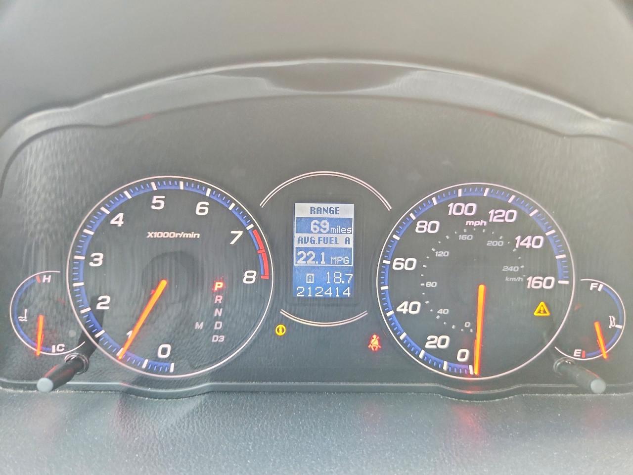 2007 Acura Tsx Blue vin: JH4CL96887C013026