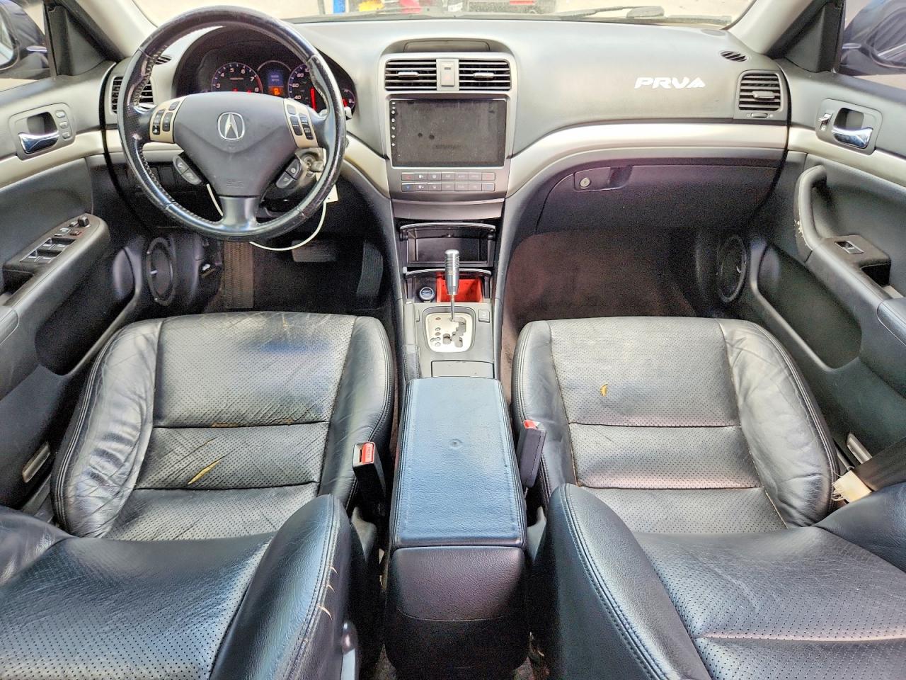 2007 Acura Tsx Blue vin: JH4CL96887C013026