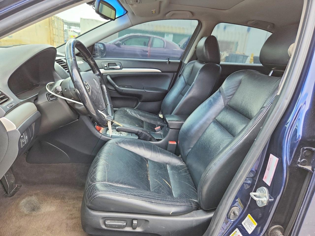 2007 Acura Tsx Blue vin: JH4CL96887C013026