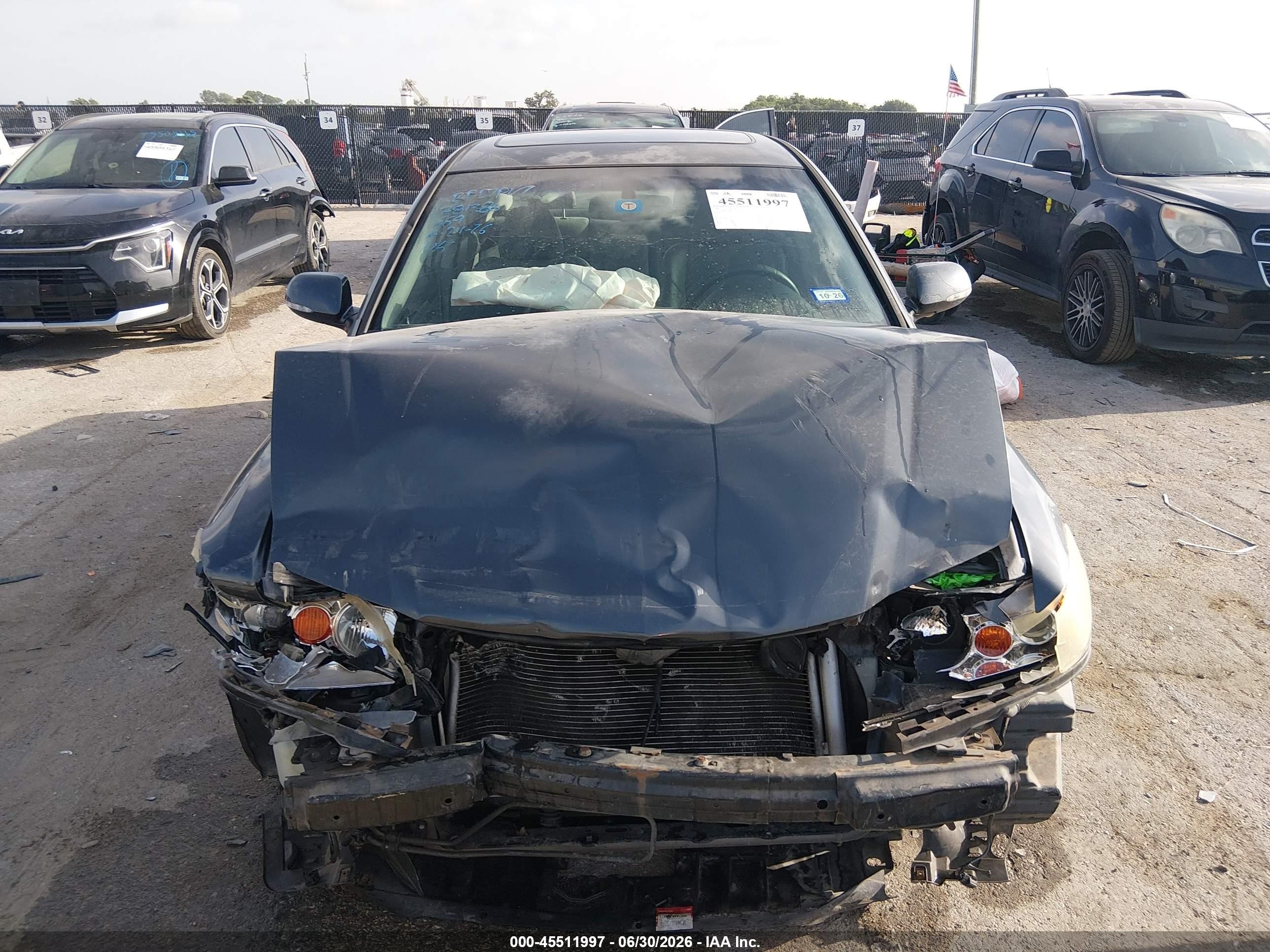 2007 Acura Tsx   Gray vin: JH4CL96887C019506