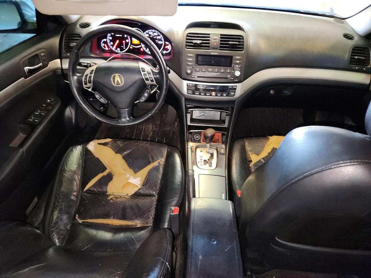 2007 Acura Tsx Silver vin: JH4CL96887C021613