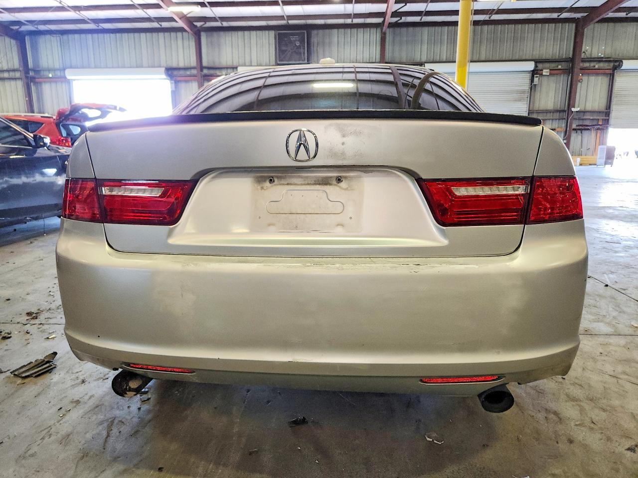 2007 Acura Tsx Silver vin: JH4CL96887C021613