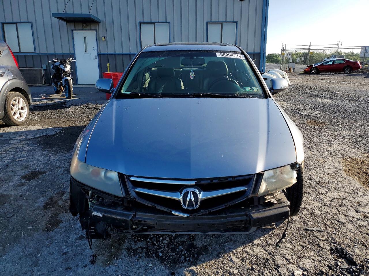 2008 Acura Tsx Blue vin: JH4CL96888C008944
