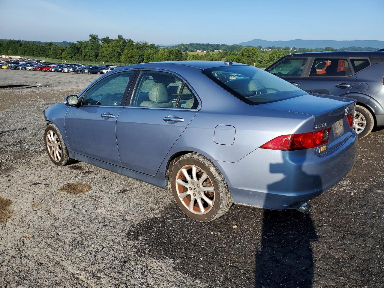 2008 Acura Tsx Blue vin: JH4CL96888C008944