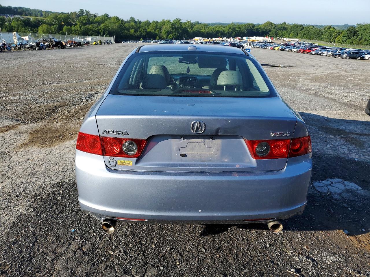 2008 Acura Tsx Blue vin: JH4CL96888C008944