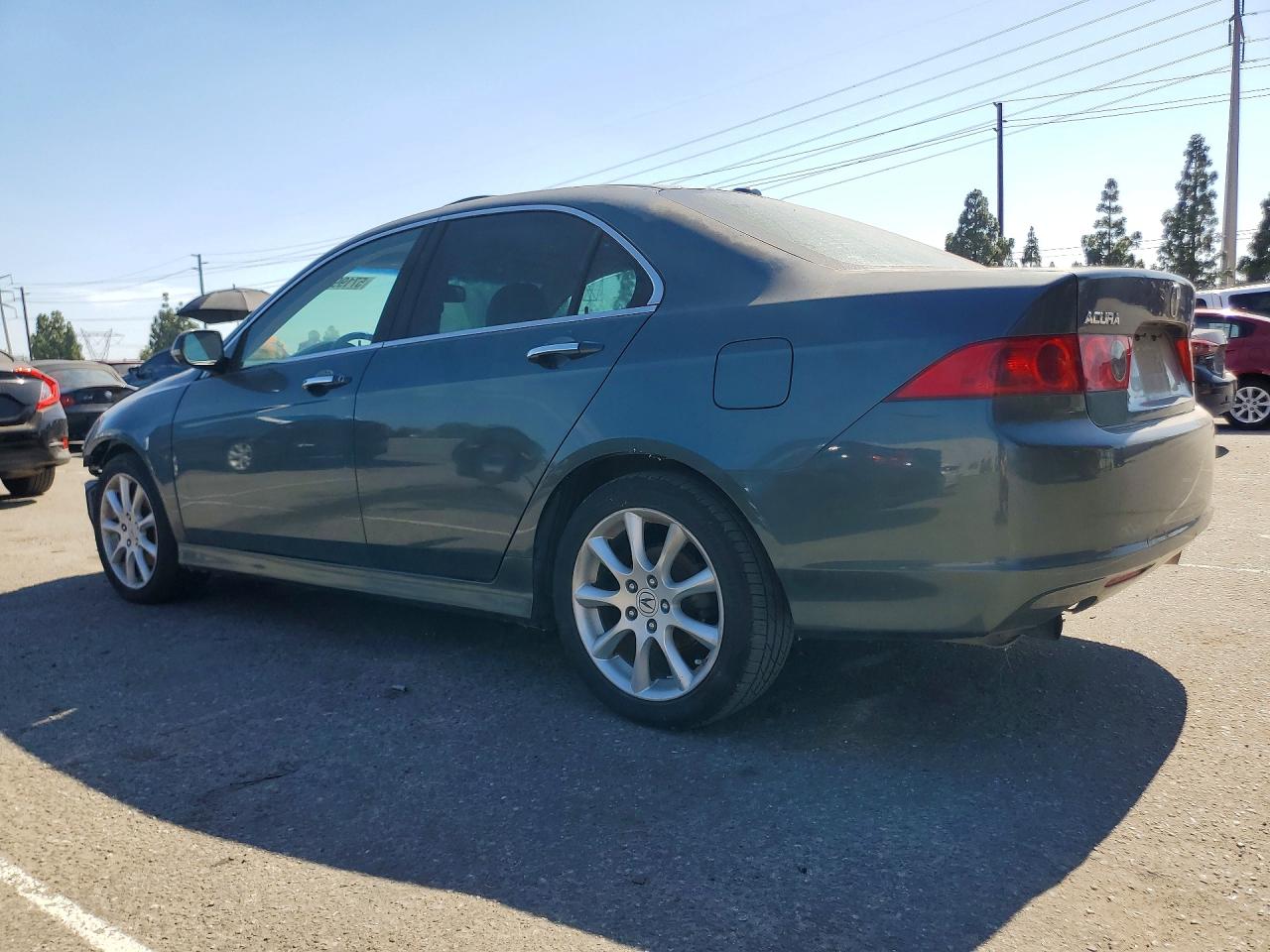 2008 Acura Tsx Green vin: JH4CL96888C010449