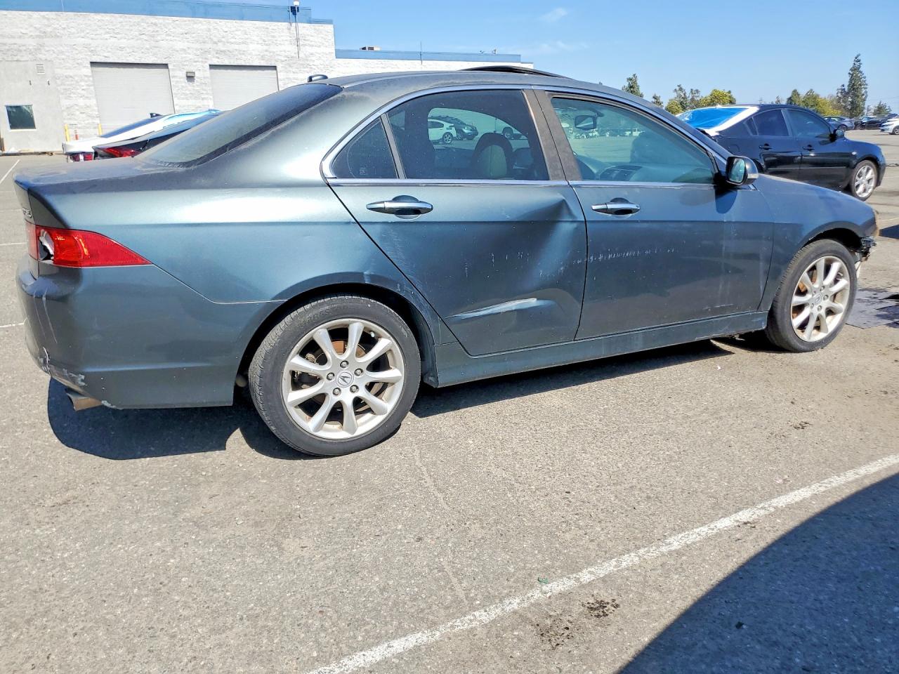 2008 Acura Tsx Green vin: JH4CL96888C010449