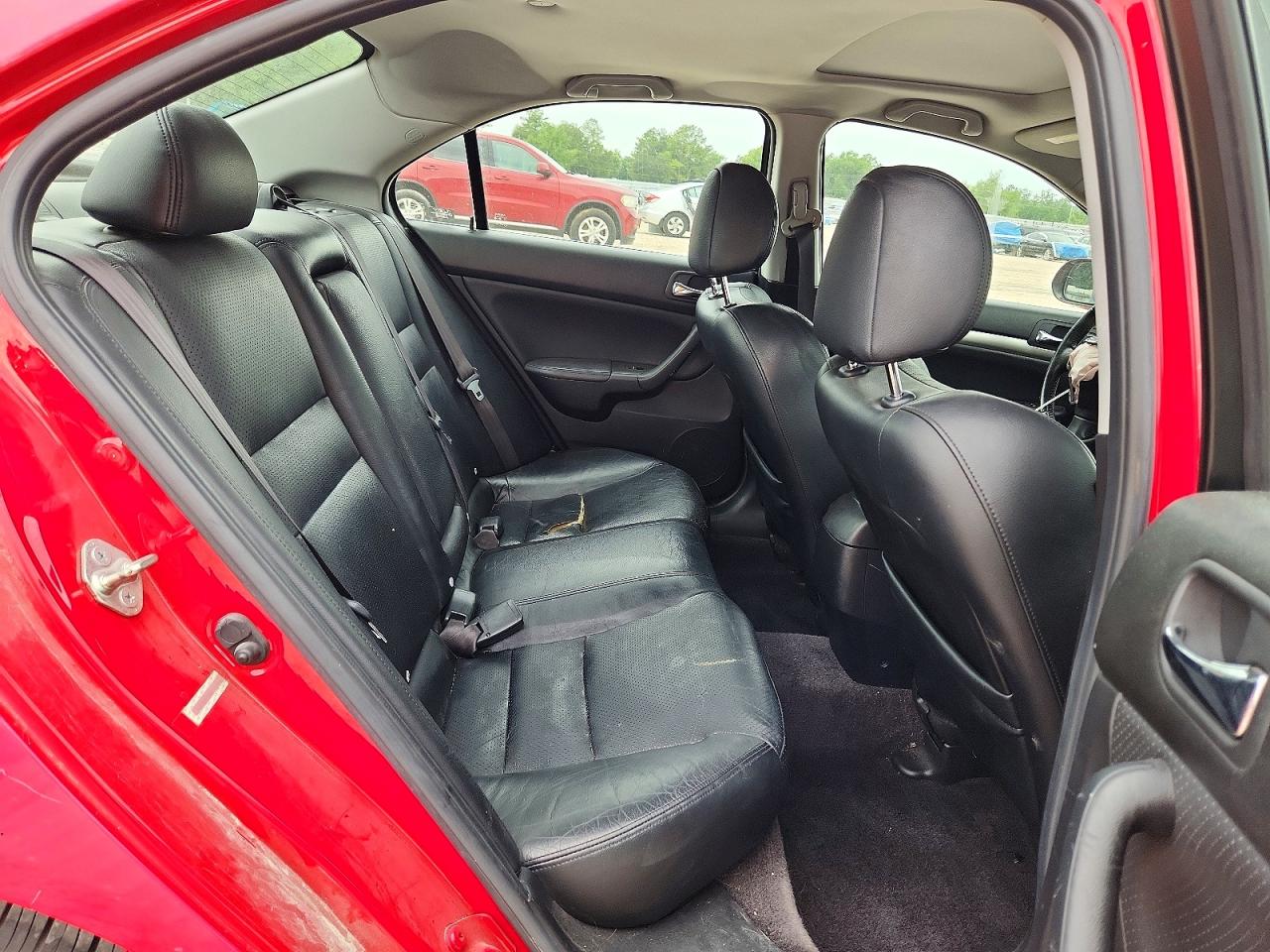 2008 Acura Tsx Красный vin: JH4CL96888C013982