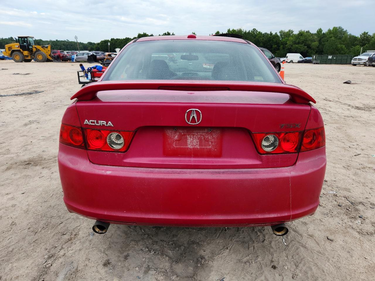 2008 Acura Tsx Красный vin: JH4CL96888C013982