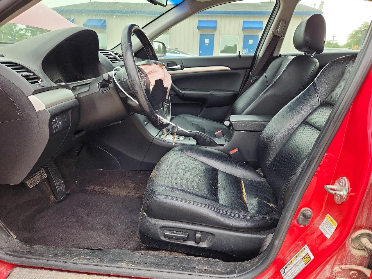 2008 Acura Tsx Красный vin: JH4CL96888C013982