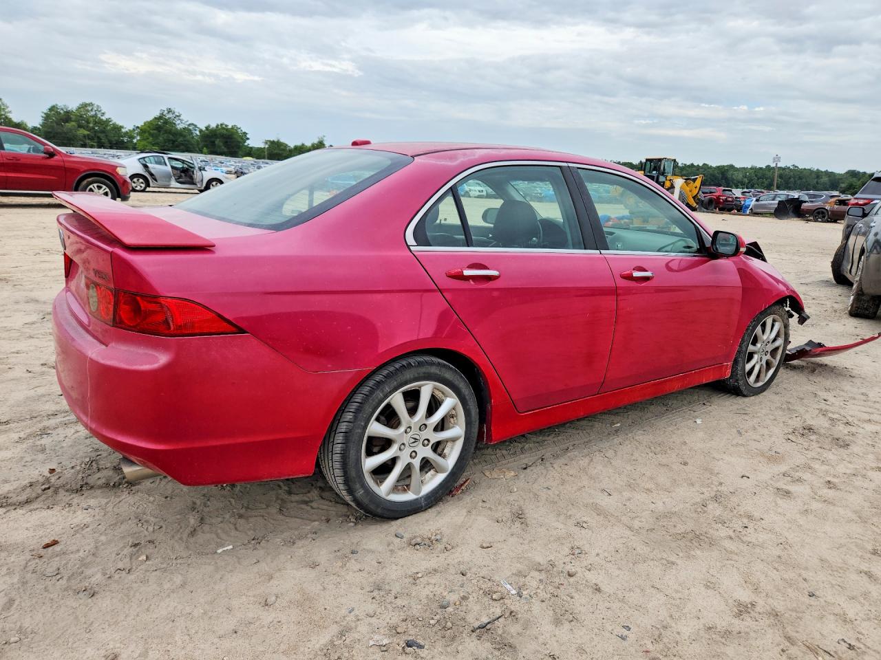 2008 Acura Tsx Красный vin: JH4CL96888C013982