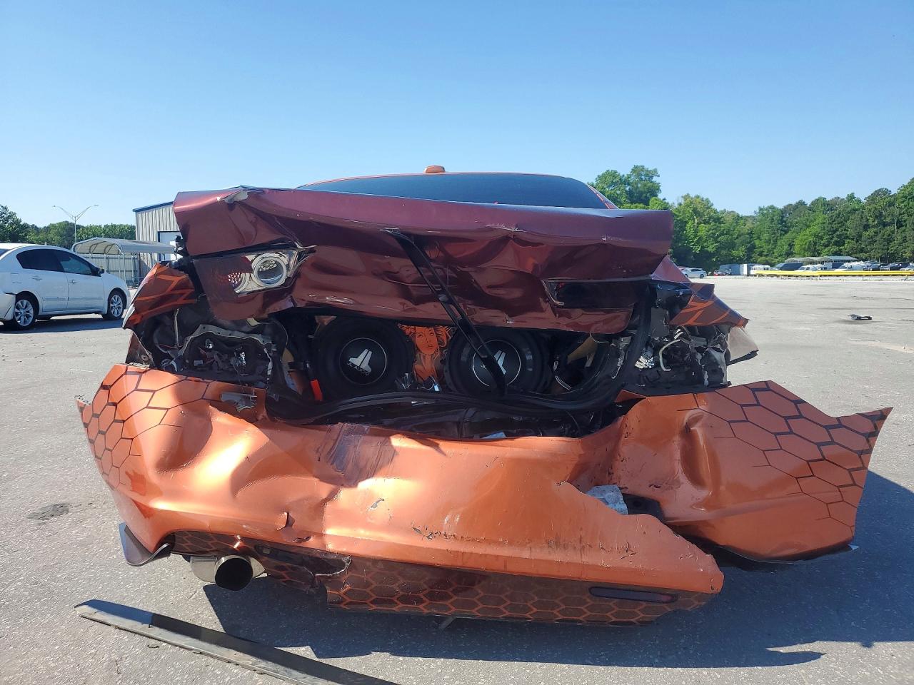 2008 Acura Tsx Orange vin: JH4CL96888C015344