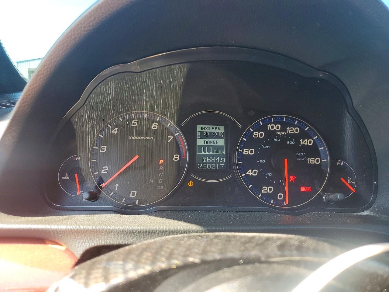 2008 Acura Tsx Orange vin: JH4CL96888C015344