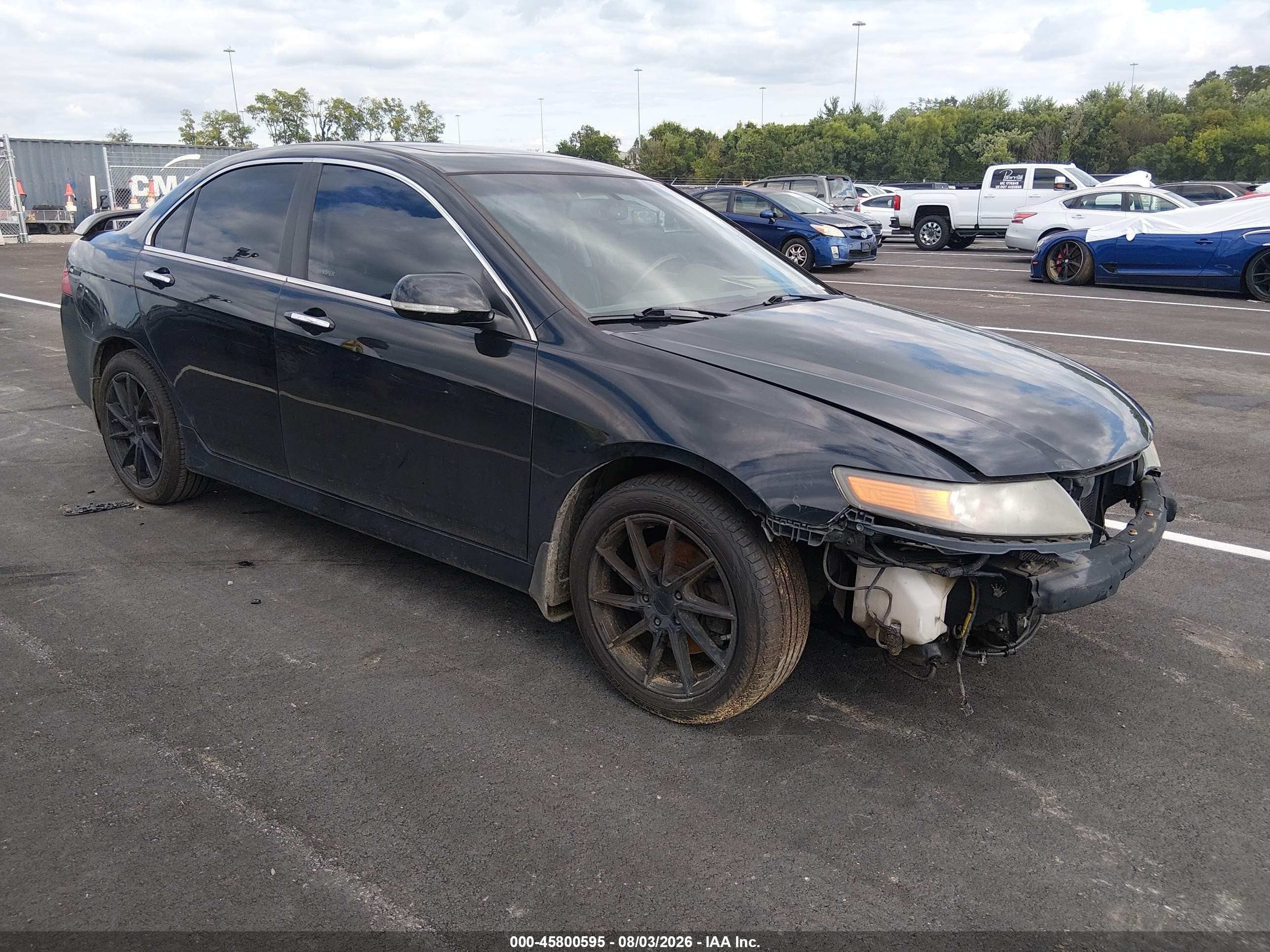 2008 Acura Tsx   Black vin: JH4CL96888C016560