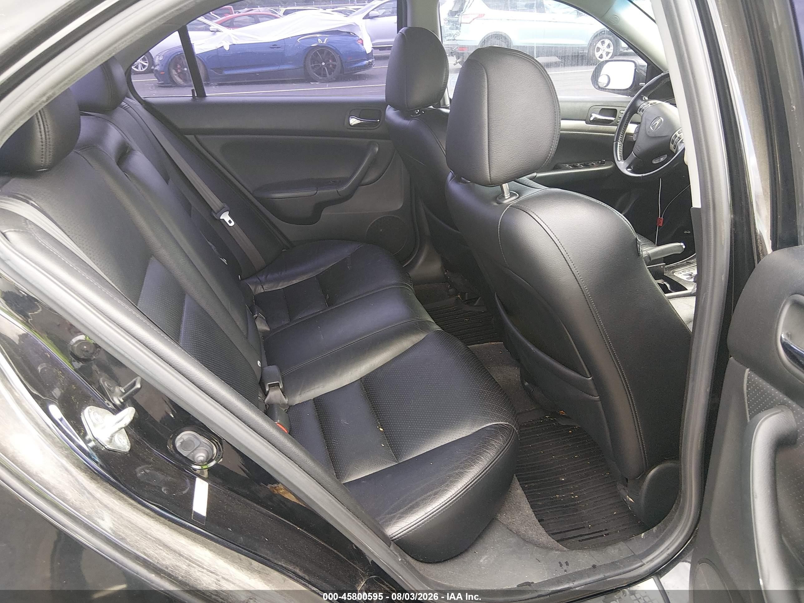 2008 Acura Tsx   Black vin: JH4CL96888C016560