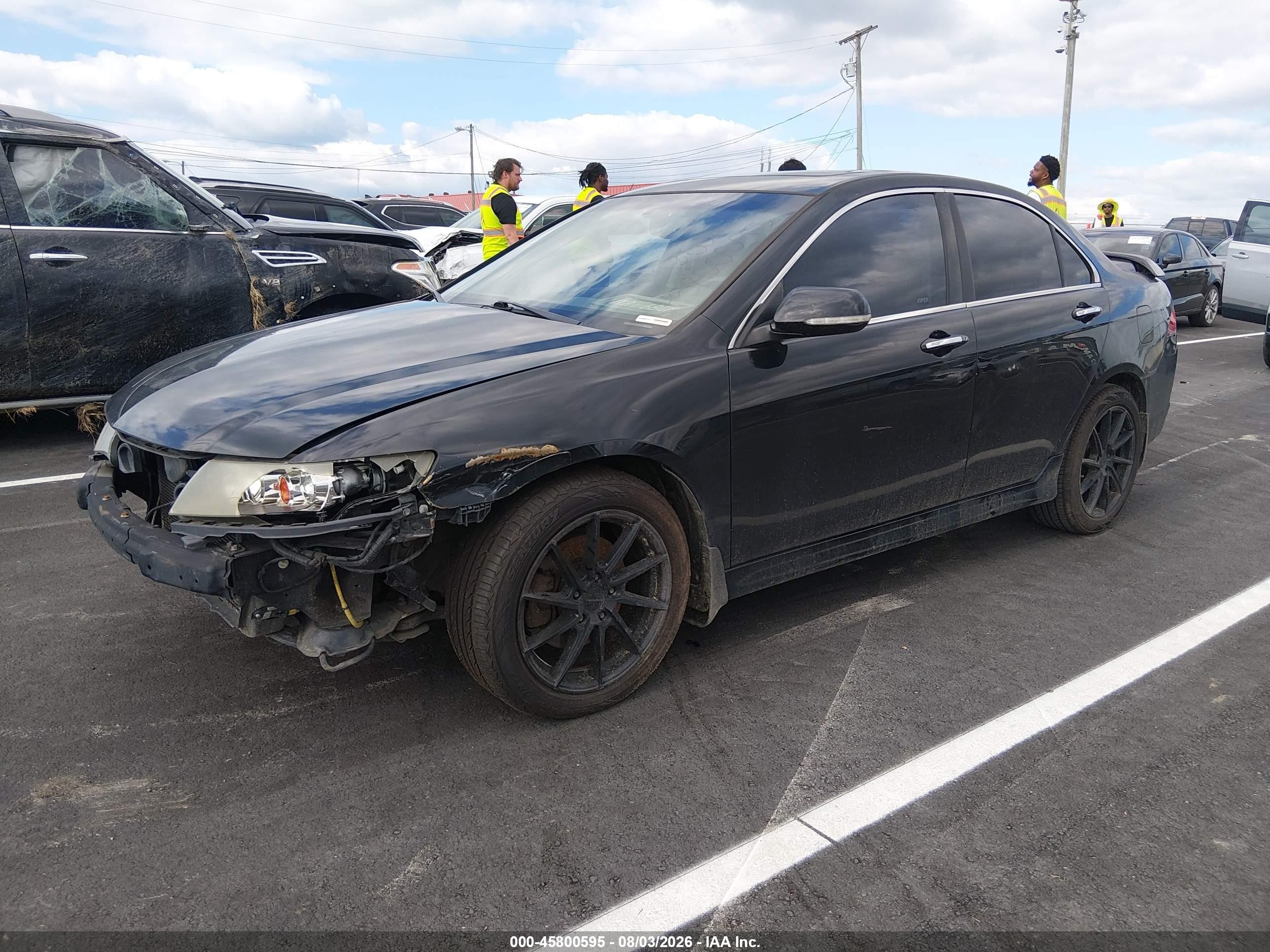 2008 Acura Tsx   Black vin: JH4CL96888C016560