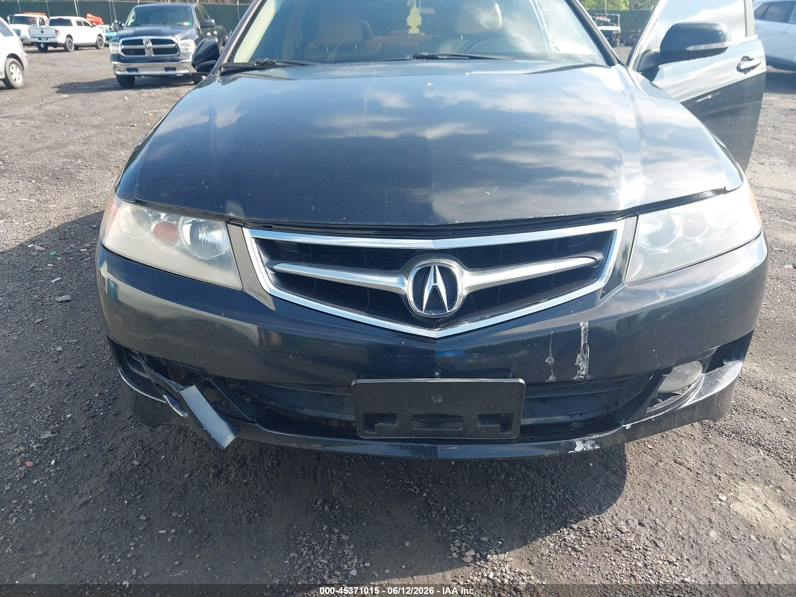 2008 Acura Tsx   Black vin: JH4CL96888C019975