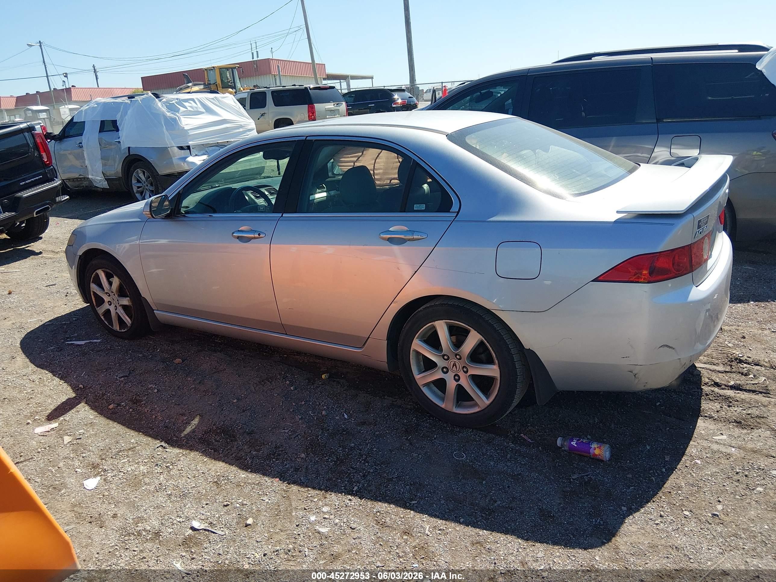 2004 Acura Tsx   Gray vin: JH4CL96894C014908